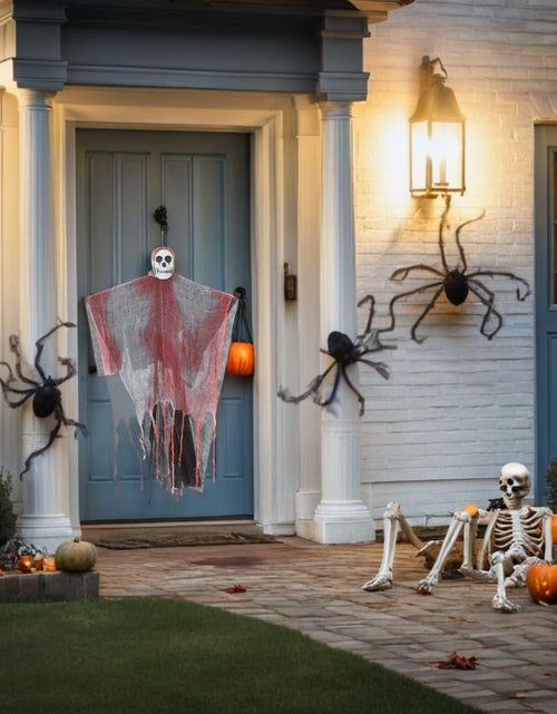 Load image into Gallery viewer, STOBAZA 33.4" LED Hanging Ghosts Halloween Decorations Grim Reaper
