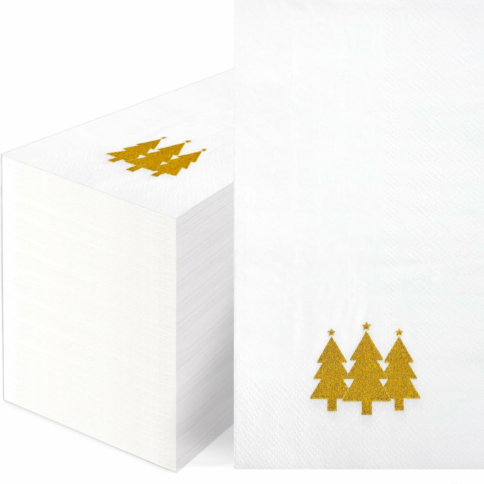 Btmooz Fall Thanksgiving Disposable Paper Napkins 100 Pcs Pumpkin Maple Leaf