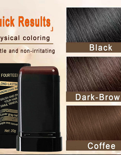 Load image into Gallery viewer, Vienflona Safe and Convenient Comb Hair Dye Gray Coverage Waterproof Coffee 03
