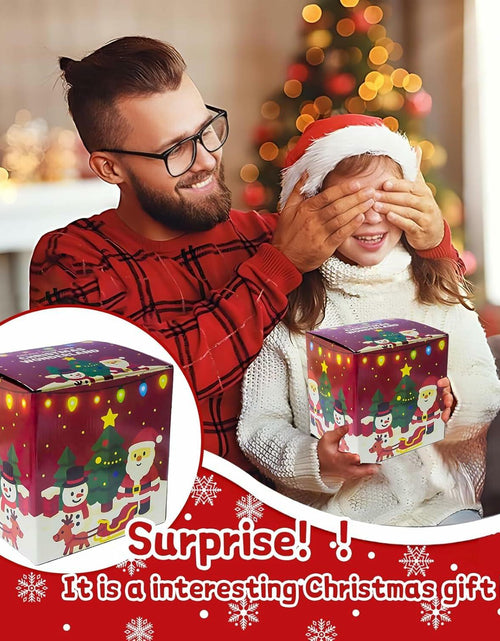 Load image into Gallery viewer, DZLHQON 2025 Kids DIY Christmas Organizer Bucket Pink Stickers Mini Toys
