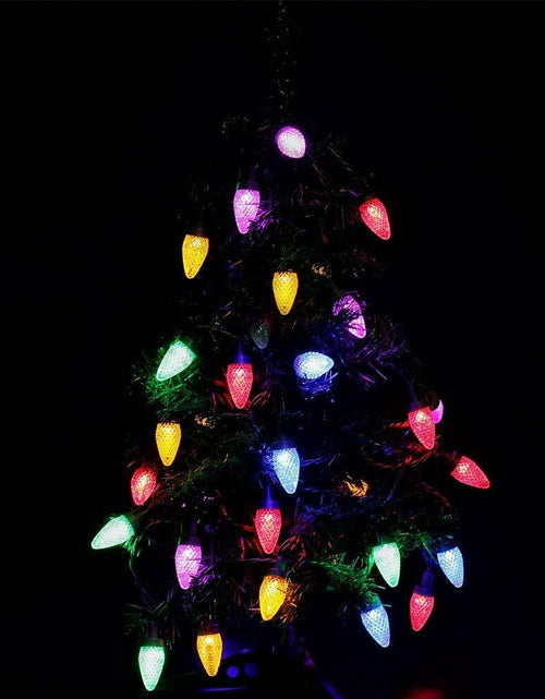 Load image into Gallery viewer, HAYATA 50 LED Strawberry String Lights 23ft C6 Multi Color Christmas Decor
