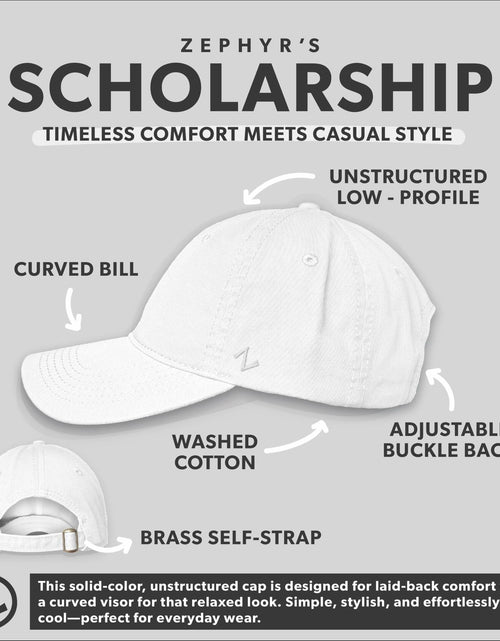 Load image into Gallery viewer, ZHATS Men's NCAA Officially Licensed Scholarship Patch Hat Secondary One Size
