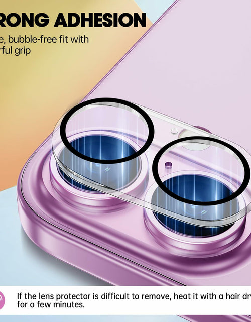 Load image into Gallery viewer, Xfilm iPhone 16 &amp; 16 Plus Camera Lens Protector 9H Tempered Glass Cover
