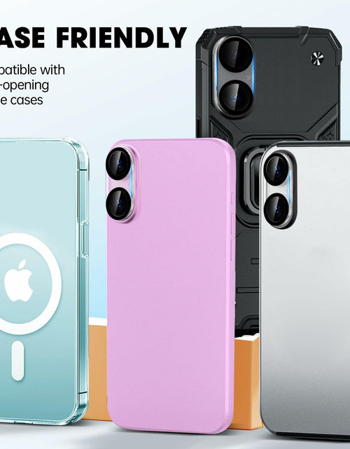 Load image into Gallery viewer, Xfilm iPhone 16 &amp; 16 Plus Camera Lens Protector 9H Tempered Glass Cover
