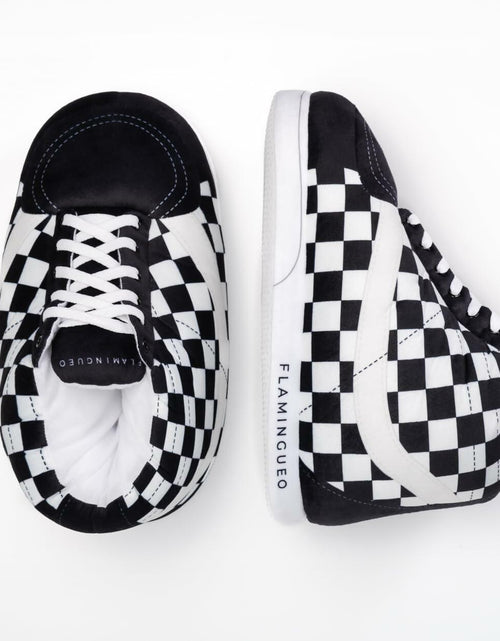 Load image into Gallery viewer, Flamingueo Cute White Sneaker House Slippers for Women &amp; Men One Size
