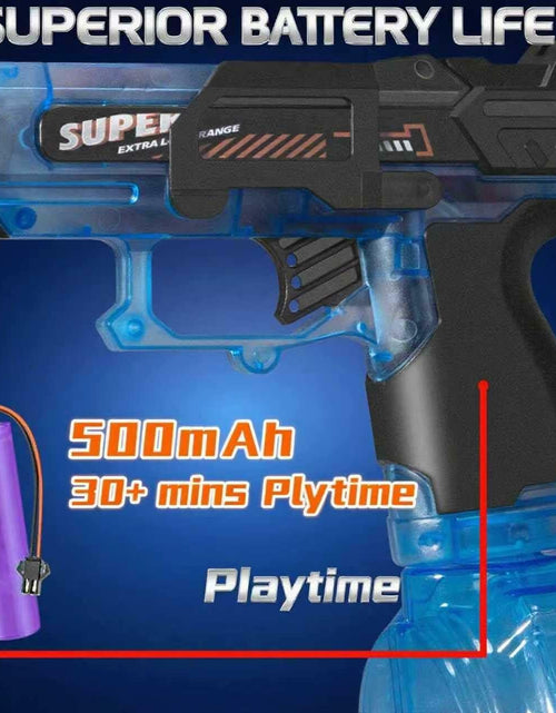Load image into Gallery viewer, EMERBU Electric Squirt Water Gun Aqua Series LED Light High Speed 2pcs
