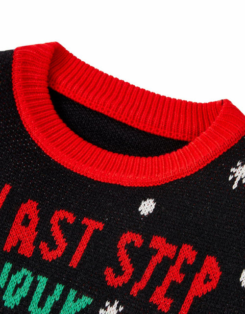 Load image into Gallery viewer, IFFEI Ugly Christmas Sweater Funny Snowman Knit Pullover Acrylic Size XL
