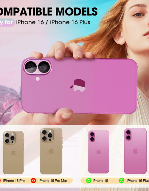 Load image into Gallery viewer, Xfilm iPhone 16 &amp; 16 Plus Camera Lens Protector 9H Tempered Glass Cover
