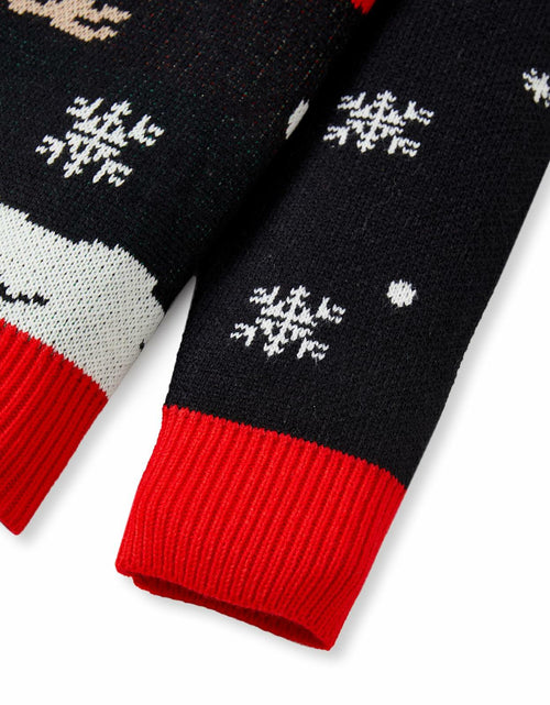 Load image into Gallery viewer, IFFEI Ugly Christmas Sweater Funny Snowman Knit Pullover Acrylic Size XL
