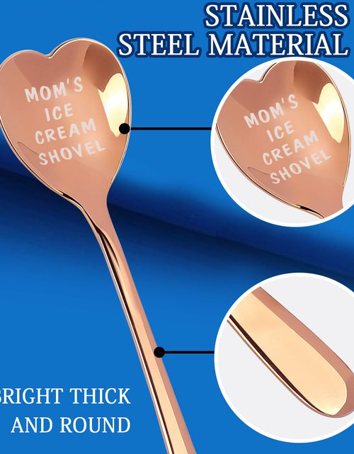 Load image into Gallery viewer, stormroo Engraved Stainless Steel Ice Cream Scoop Spoon Gift for Mom
