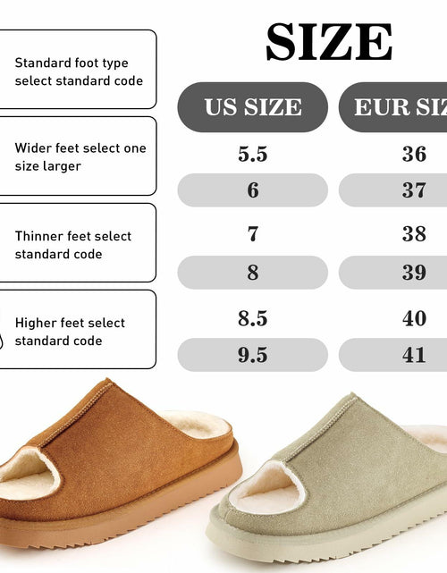 Load image into Gallery viewer, QXV Women's Slide Sandal Open-Toe Slip-On Brown Size 8
