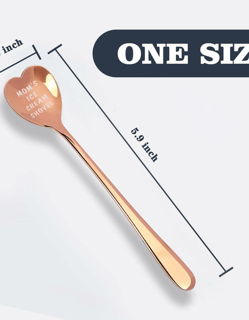 Load image into Gallery viewer, stormroo Engraved Stainless Steel Ice Cream Scoop Spoon Gift for Mom
