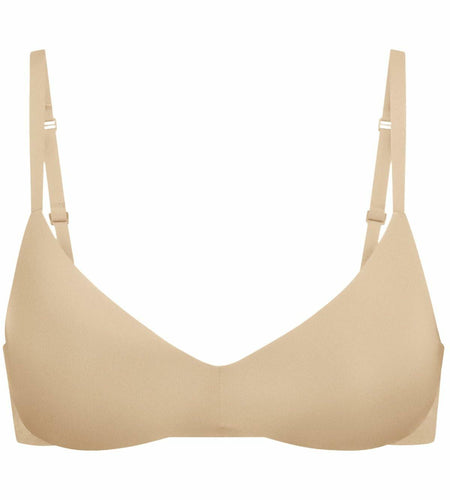 REORIA Wireless Bra Teardrop Seamless Light Lift Clay Size 32A