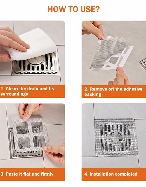 Load image into Gallery viewer, CESHRR Disposable Drainage Collector 50PCS White Fiber Anti-Block Filter
