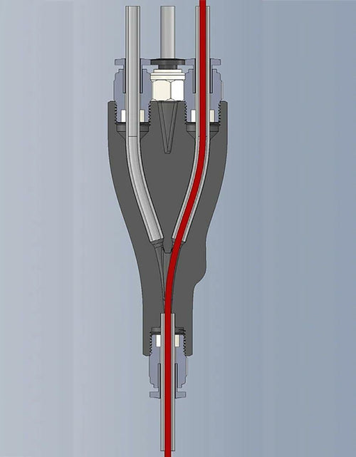 Load image into Gallery viewer, 3DTOOLS 4-in-1 PTFE Adapter Pipe Expansion Port AMS Connect 3D Printer Part
