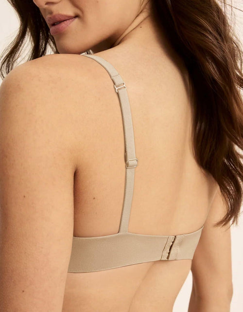 Load image into Gallery viewer, REORIA Wireless Bra Teardrop Seamless Light Lift Clay Size 32A
