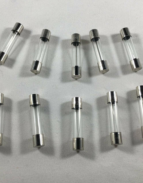 Load image into Gallery viewer, COMPSTUDIO 10Pcs 0.5A 250V Fast Blow Glass Fuse 6x30mm
