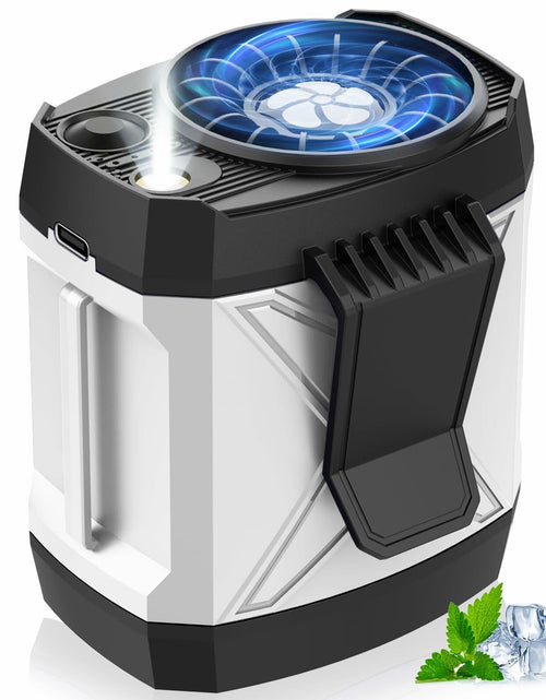Load image into Gallery viewer, yiHuiya Portable Fan Under Shirt Waist Clip-On 4-Speed Rechargeable White
