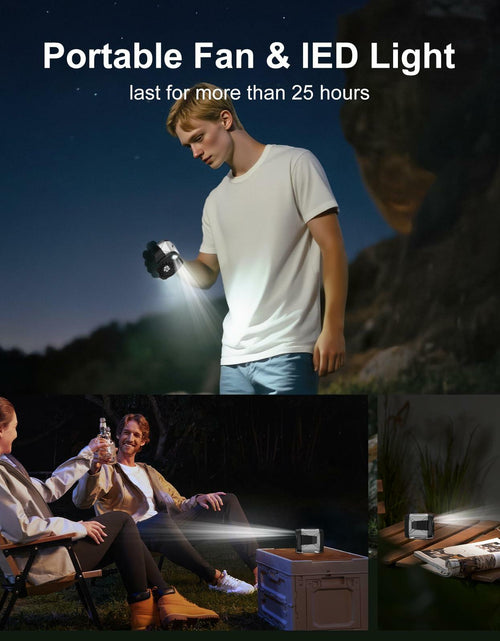 Load image into Gallery viewer, yiHuiya Portable Fan Under Shirt Waist Clip-On 4-Speed Rechargeable White
