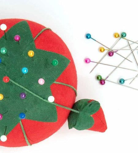 Dritz Tomato Pin Cushion with Strawberry Emery Rose 2.3cm Size 1"