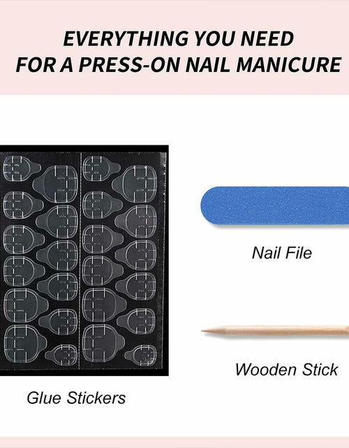 Load image into Gallery viewer, HPYFOI Beach Press On Nails Medium Almond 3D Starfish Shell Design 24 Pcs
