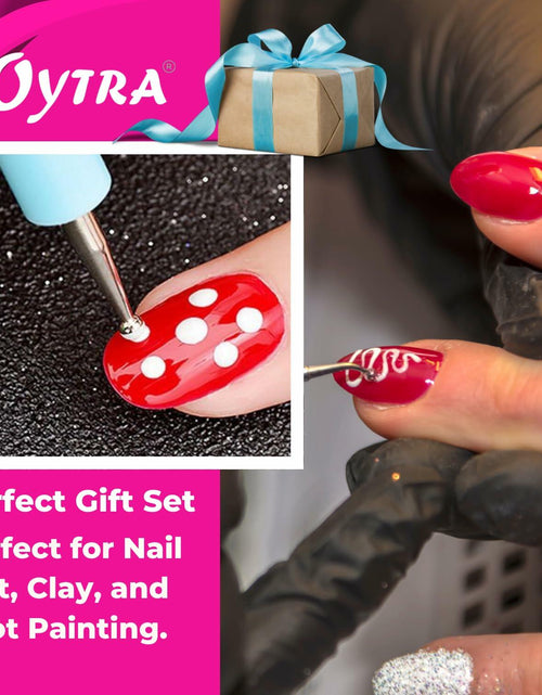 Load image into Gallery viewer, Oytra Dotting Tool Set 9 Pcs Embossing Stylus for Clay Pottery Ceramic
