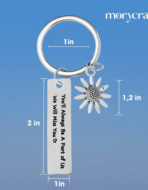 Load image into Gallery viewer, Morycraft Retirement Keychain Gifts For Women 2024 Farewell Keepsake
