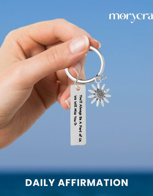 Load image into Gallery viewer, Morycraft Retirement Keychain Gifts For Women 2024 Farewell Keepsake
