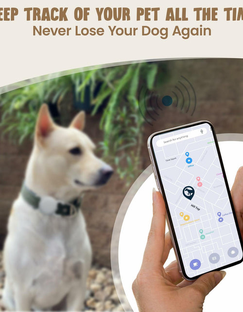 Load image into Gallery viewer, Turtle Den Airtag Dog Collar Holder Waterproof Rubber 2 Pack White
