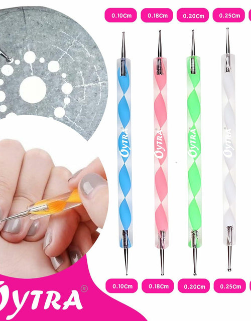 Load image into Gallery viewer, Oytra Dotting Tool Set 9 Pcs Embossing Stylus for Clay Pottery Ceramic
