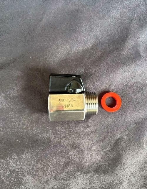 Load image into Gallery viewer, Semfeil Brew 304 Stainless G5/8 Sankey Beer Keg Coupler Valve Sliver
