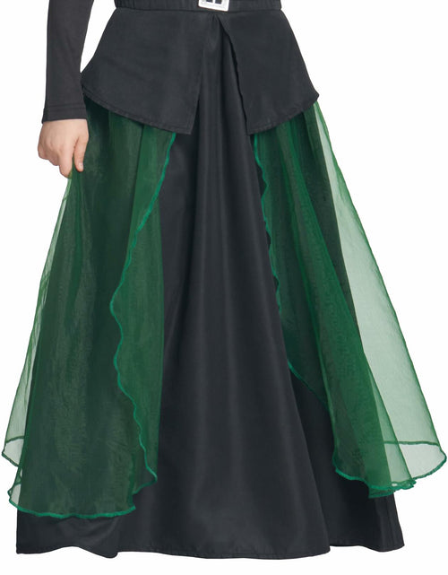 Load image into Gallery viewer, IKALI Women Gothic Witch Costume Black Halloween Hat Size 8-10
