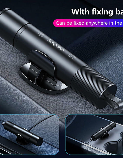 Load image into Gallery viewer, Fenglvxue Car Window Breaker Hammer Emergency Tool Red 4 Pack
