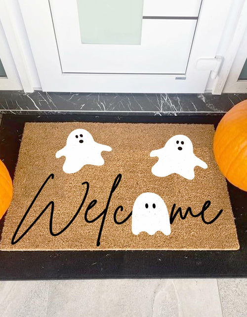 Load image into Gallery viewer, Yhliua Large Halloween Door Mat Stencil Ghost Template Reusable Craft Art
