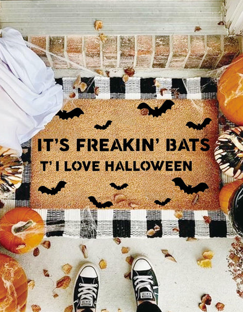 Load image into Gallery viewer, Yhliua Large Halloween Door Mat Stencil Ghost Template Reusable Craft Art
