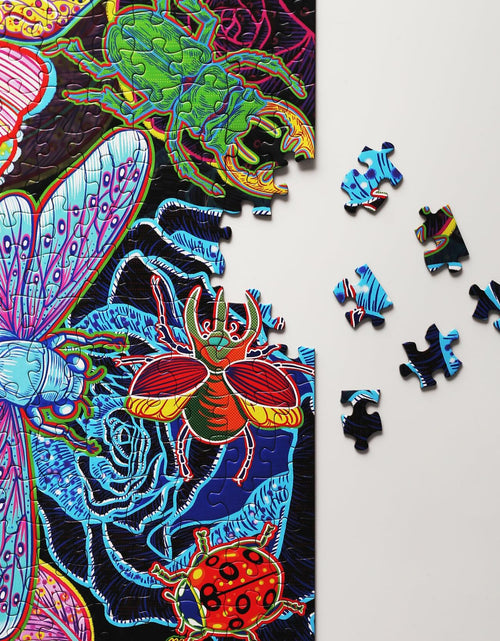 Load image into Gallery viewer, Graphinee 1000pcs Insects Garden Jigsaw Puzzle Colorful Family Game
