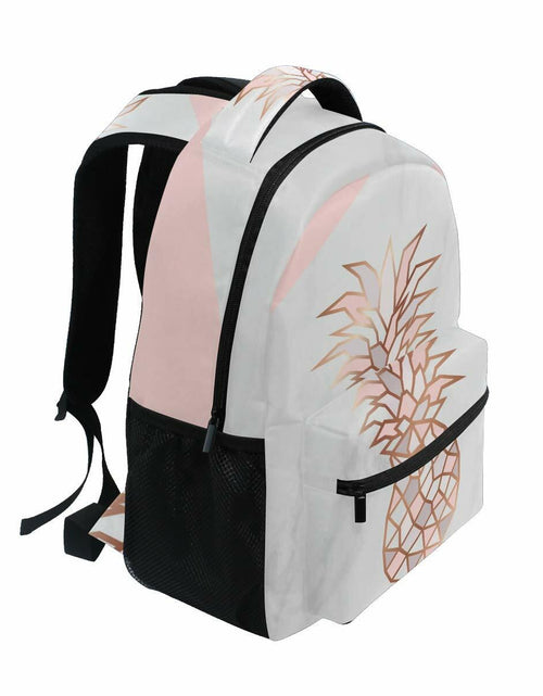Load image into Gallery viewer, ALAZA Pineapple Marble Large Backpack Laptop School Bag Polyester
