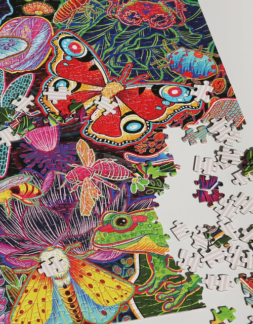 Load image into Gallery viewer, Graphinee 1000pcs Insects Garden Jigsaw Puzzle Colorful Family Game
