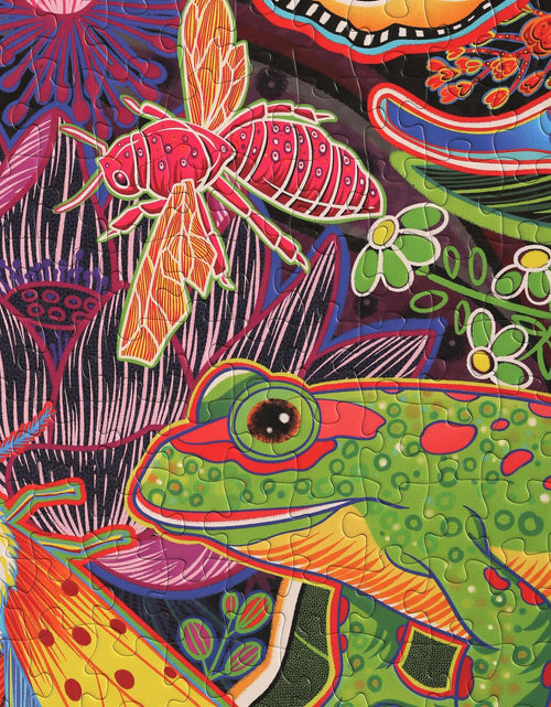 Load image into Gallery viewer, Graphinee 1000pcs Insects Garden Jigsaw Puzzle Colorful Family Game
