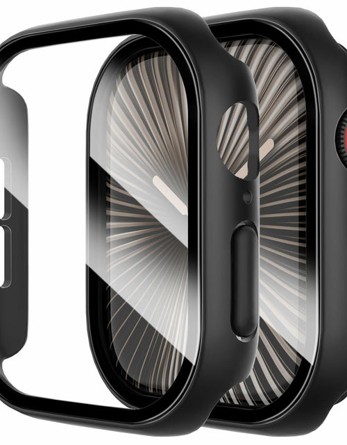 Load image into Gallery viewer, SPGUARD Apple Watch Series 11/10 46mm Hard Case 2 Pack Black + Glass
