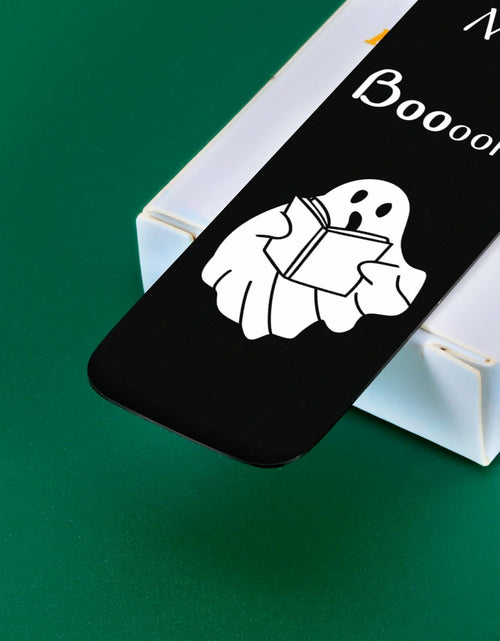 Load image into Gallery viewer, FOOZDEEVAAQ Ghostface Gothic Valentines Dark Romance Alloy Steel Bookmarks
