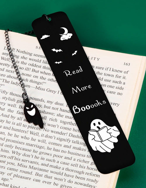 Load image into Gallery viewer, FOOZDEEVAAQ Ghostface Gothic Valentines Dark Romance Alloy Steel Bookmarks
