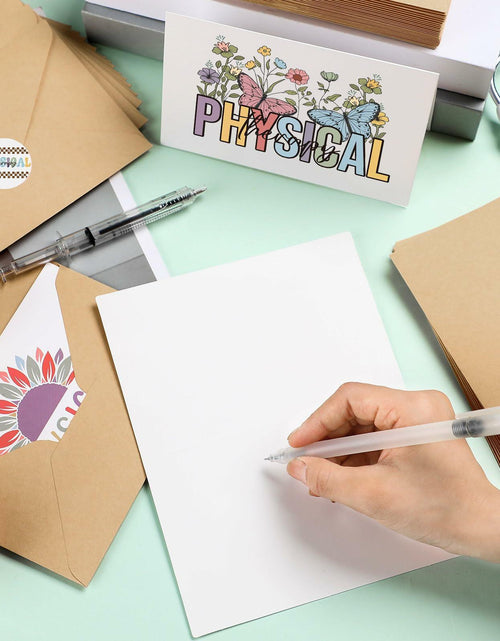 Load image into Gallery viewer, Motiskyy 50Sets Christmas Physical Therapy Thank You Cards w/ Envelopes Stickers
