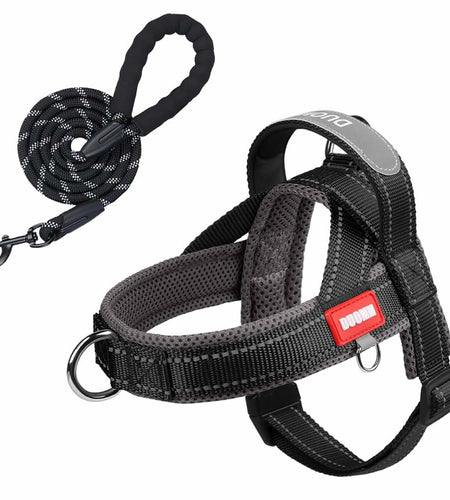 Kumihigh Yellow Dog No Pull Padded Escape Proof Harness XL Vibrant Color