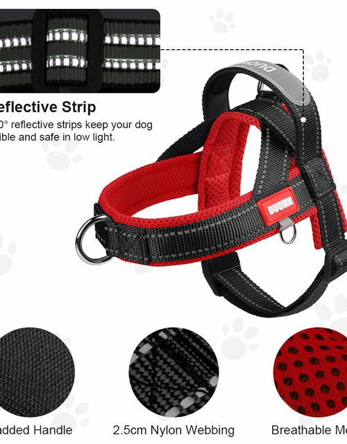 Load image into Gallery viewer, Kumihigh Yellow Dog No Pull Padded Escape Proof Harness XL Vibrant Color
