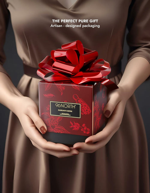Load image into Gallery viewer, 96NORTH Pure Hazelnut Coffee Soy Wax Candle 1-Wick Red Small-Medium
