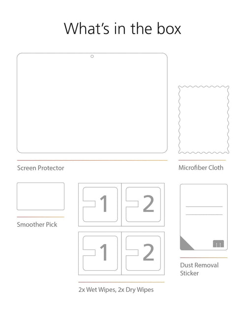 Load image into Gallery viewer, Mission Cables Glass Screen Protector for Amazon Fire HD 10 Tablet 2021 Clear
