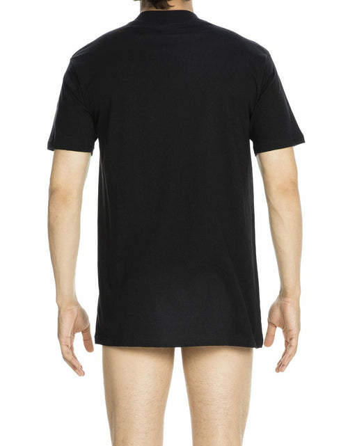Load image into Gallery viewer, HOM Harro Black Crew Neck T Shirt Black Size XL
