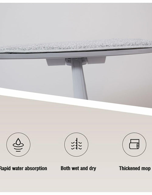 Load image into Gallery viewer, INHOMES Self-Wringing Flat Mop with 4 Microfiber Pads, 56" Handle
