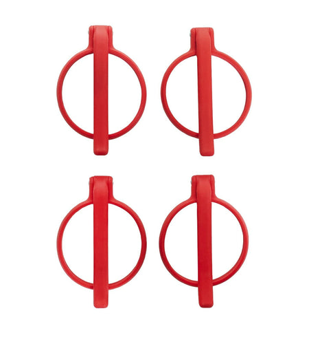 Char-Griller Flat Iron Griddle Egg Ring Outdoor Kitchen Accessory 4-Pack